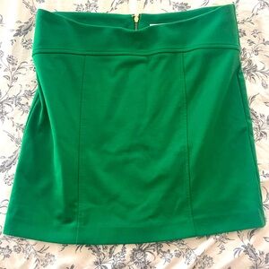MICHAEL KORS green mini skirt